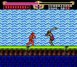 The Legendary Axe (TurboGrafx-16) screenshot: I wouldn't wave that thing around if I were you
