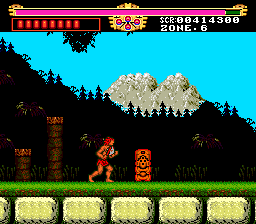 The Legendary Axe (TurboGrafx-16) screenshot: Zone 6