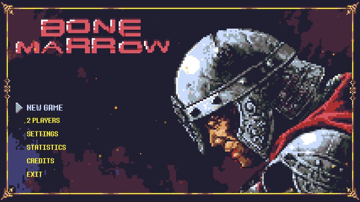Bone Marrow (Windows) screenshot: Title screen