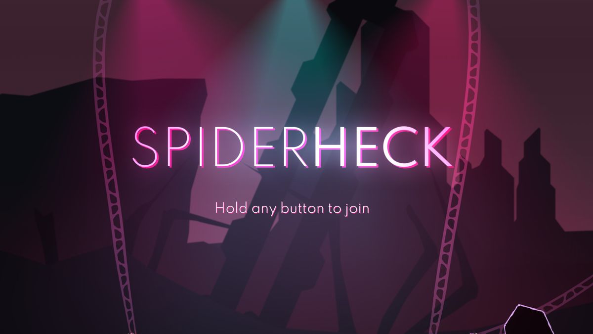 SpiderHeck (Windows) screenshot: Title screen