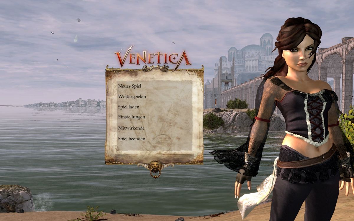Venetica (Windows) screenshot: Main Menu