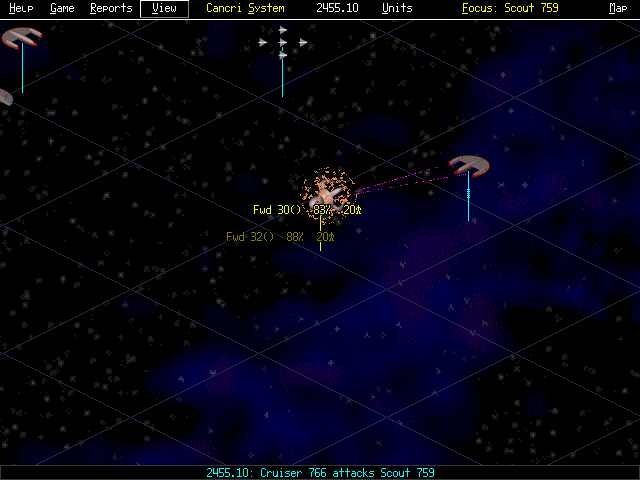 Starships Unlimited (Windows) screenshot: Protected by armor