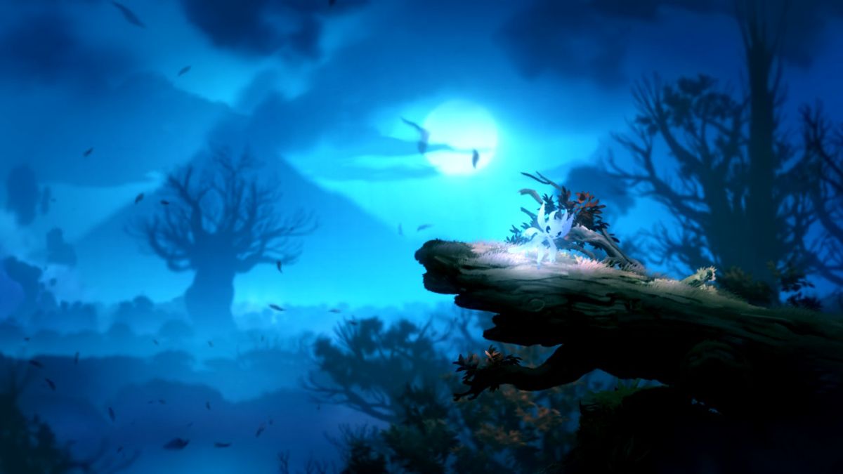 Ori and the Blind Forest: Definitive Edition (Nintendo Switch) screenshot: Sun or moon?
