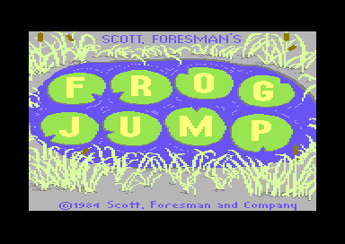 Frog Jump (1983) - MobyGames