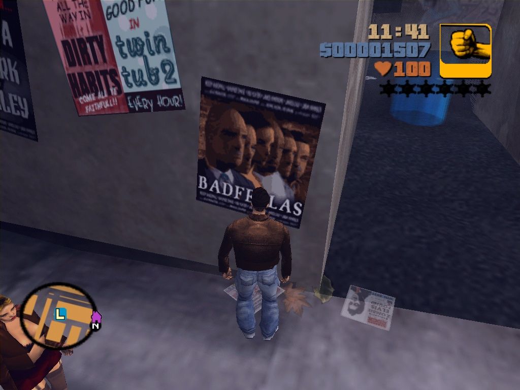 Grand Theft Auto III (Windows) screenshot: Badfellas - yeah, that's true, bad fellas we are :)