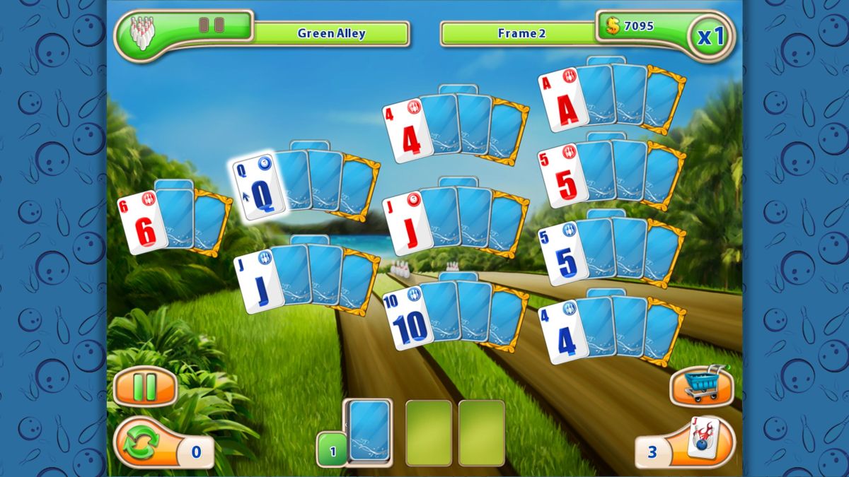 Screenshot of Strike Solitaire (Windows, 2019) - MobyGames