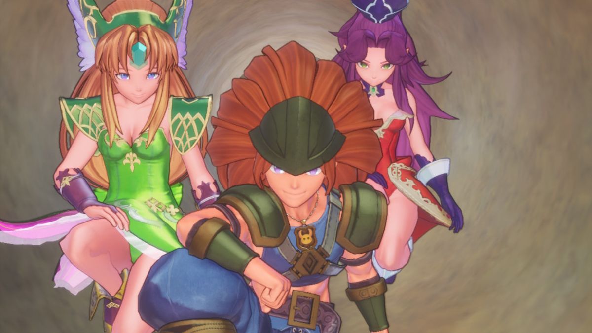 Trials of Mana (Nintendo Switch) screenshot: Entering the cannon