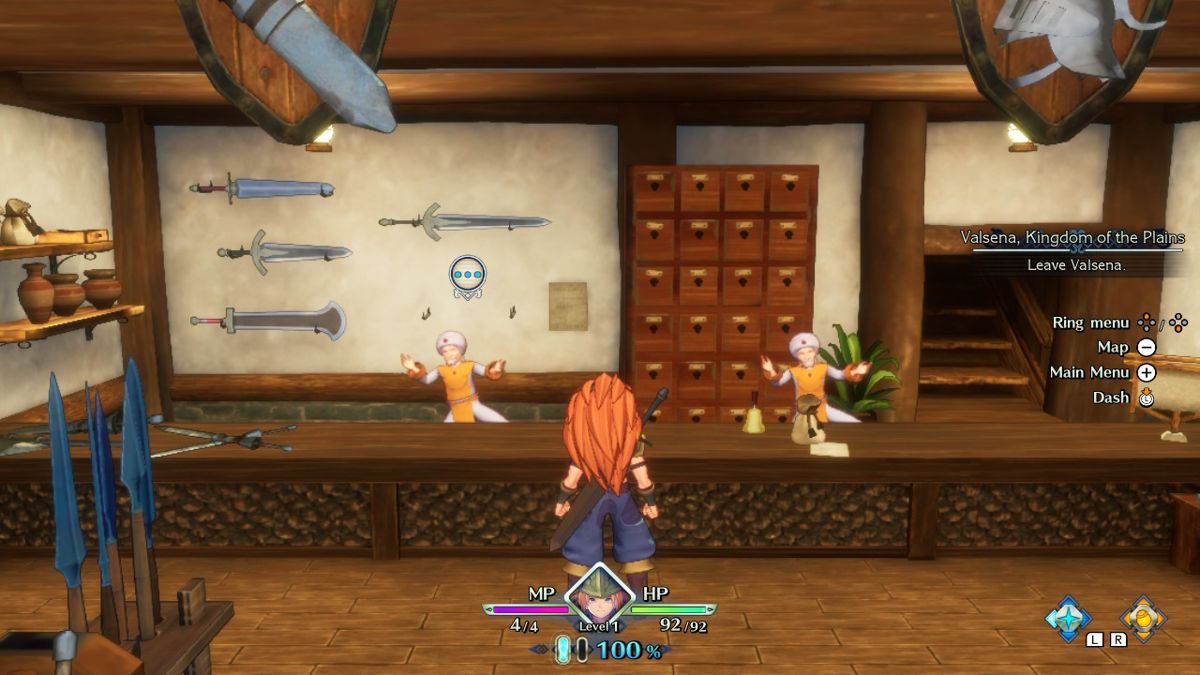 Trials of Mana (Nintendo Switch) screenshot: Item Shop