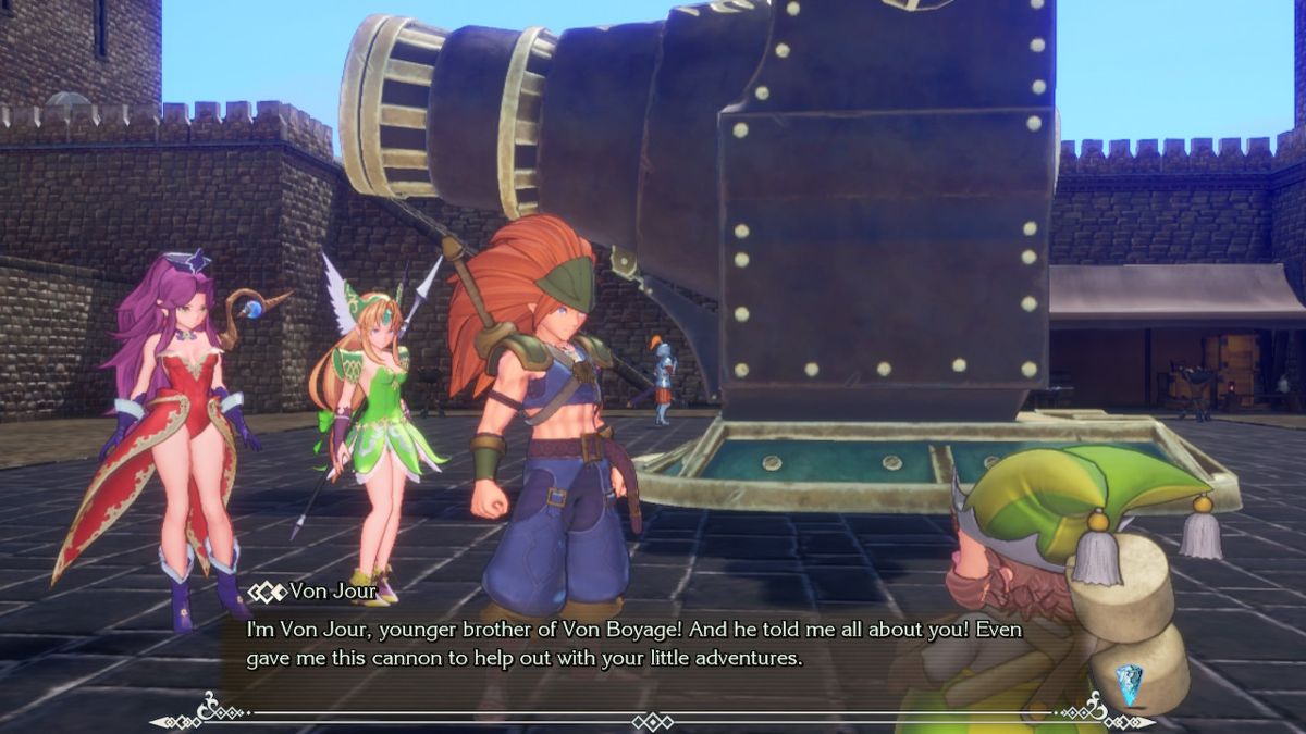Trials of Mana (Nintendo Switch) screenshot: Brothers in arms