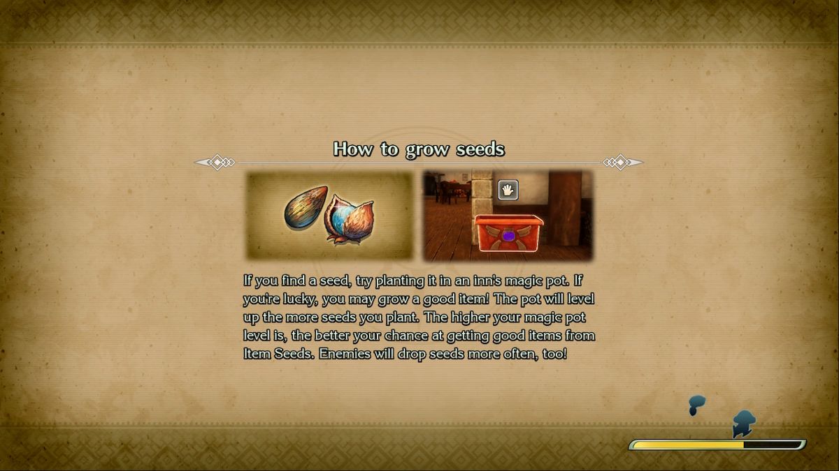 Trials of Mana (Nintendo Switch) screenshot: Loading screen with game info