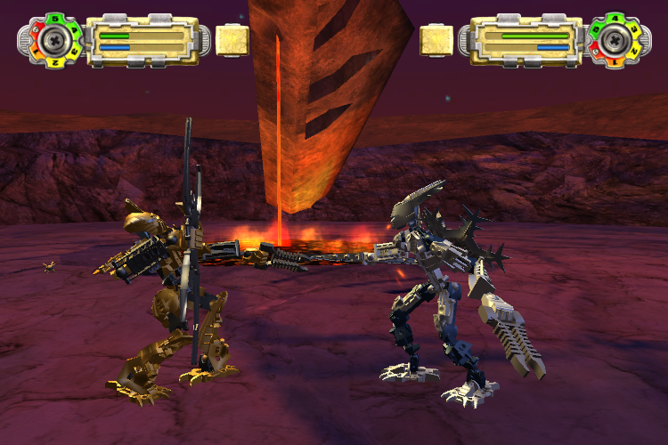 Glatorian Arena 2 (Browser) screenshot: Fighting Gelu.