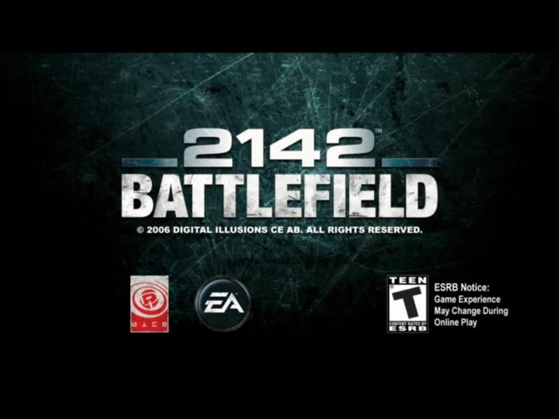 Battlefield 2142 (Windows) screenshot: Title
