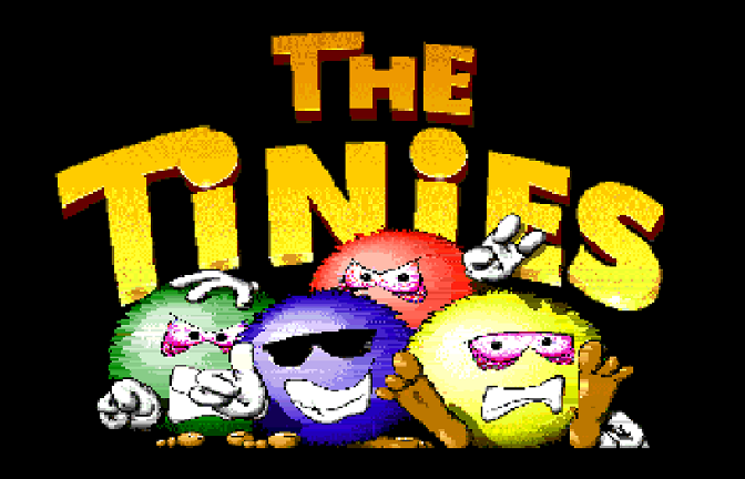 The Brainies (Apple IIgs) screenshot: Title screen