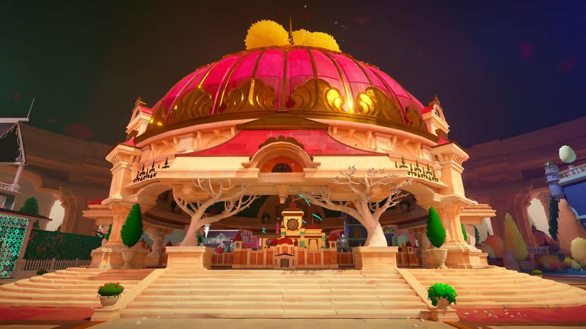 Maquette (PlayStation 5) screenshot: Maquette big dome...
