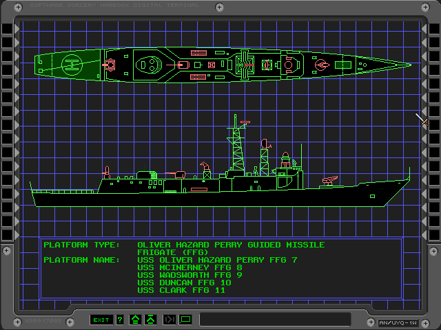 Screenshot of AEGIS: Guardian of the Fleet (DOS, 1994) - MobyGames