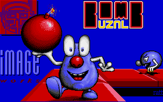 Bombuzal (Amiga) screenshot: Title screen.