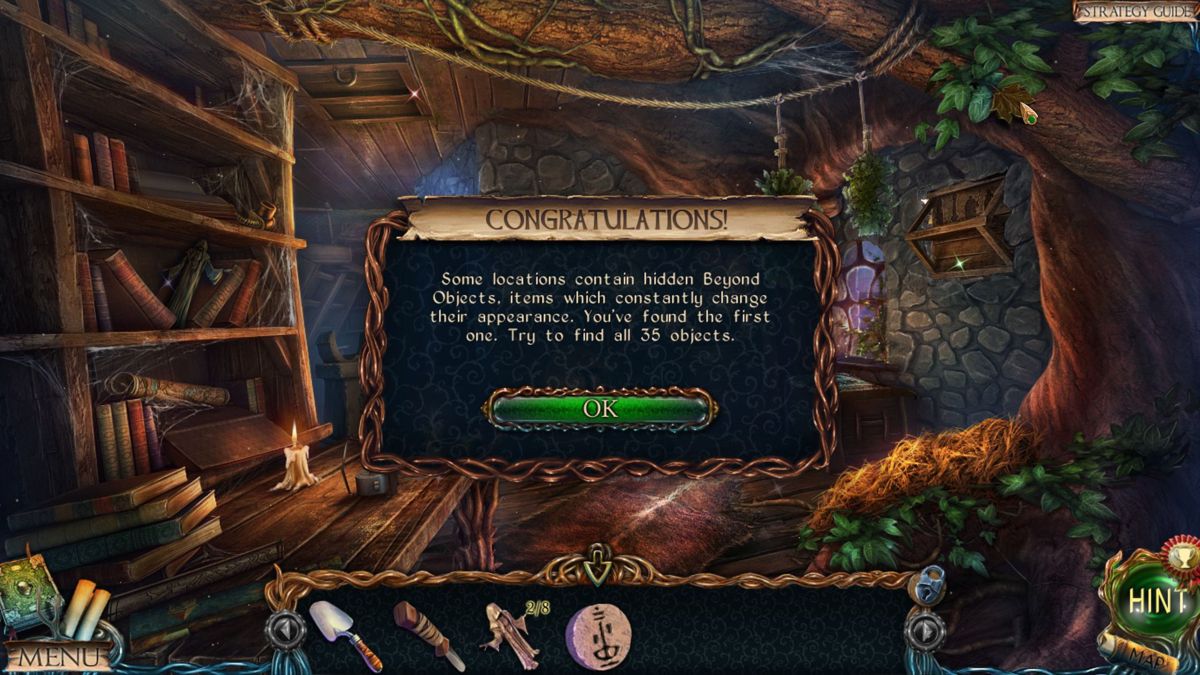 Lost Lands: The Four Horsemen (Collector's Edition) (Windows) screenshot: There are special objects to collect<br><br>Demo version