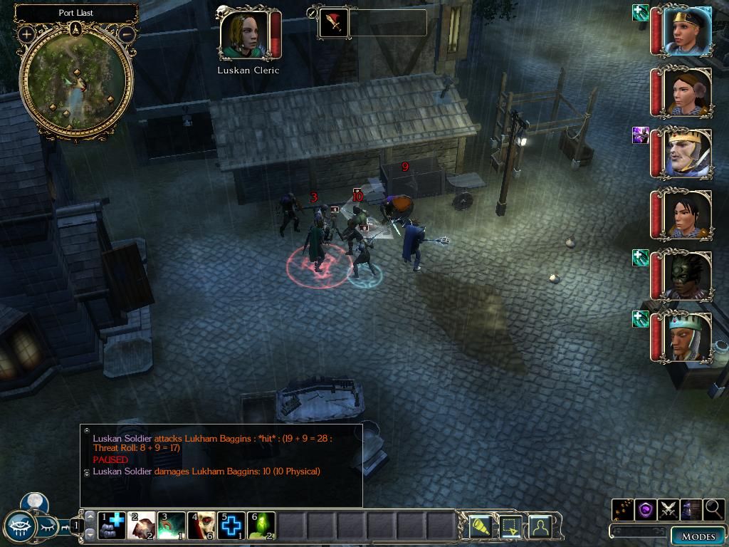 Neverwinter Nights 2: Storm of Zehir (Windows) screenshot: Liberating the city