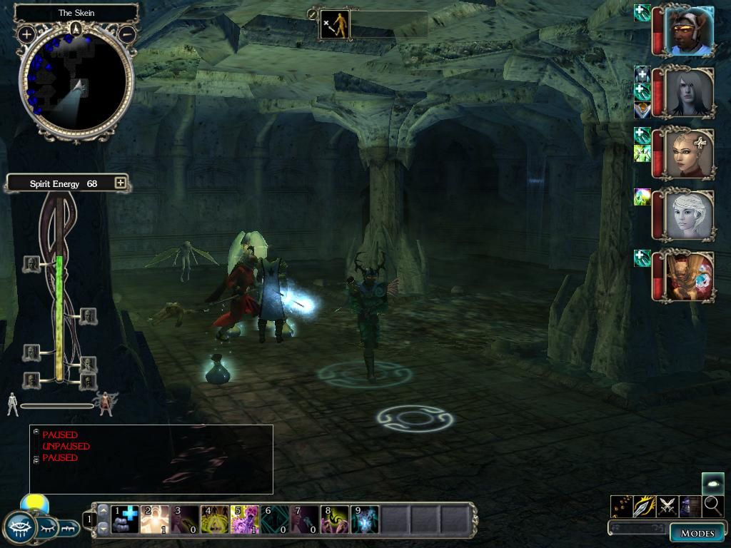 Neverwinter Nights 2: Mask of the Betrayer (Windows) screenshot: Lost in a dungeon.