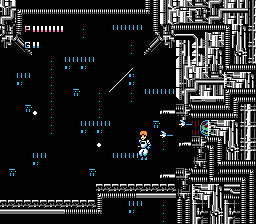Journey to Silius (NES) screenshot: Stage 3 boss