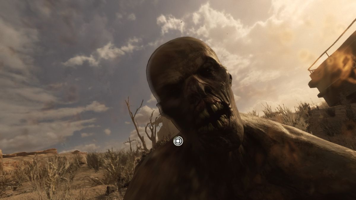 Metro: Exodus (PlayStation 4) screenshot: Oh please don't kiss me