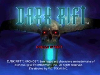 Dark Rift (Nintendo 64) screenshot: Title screen.