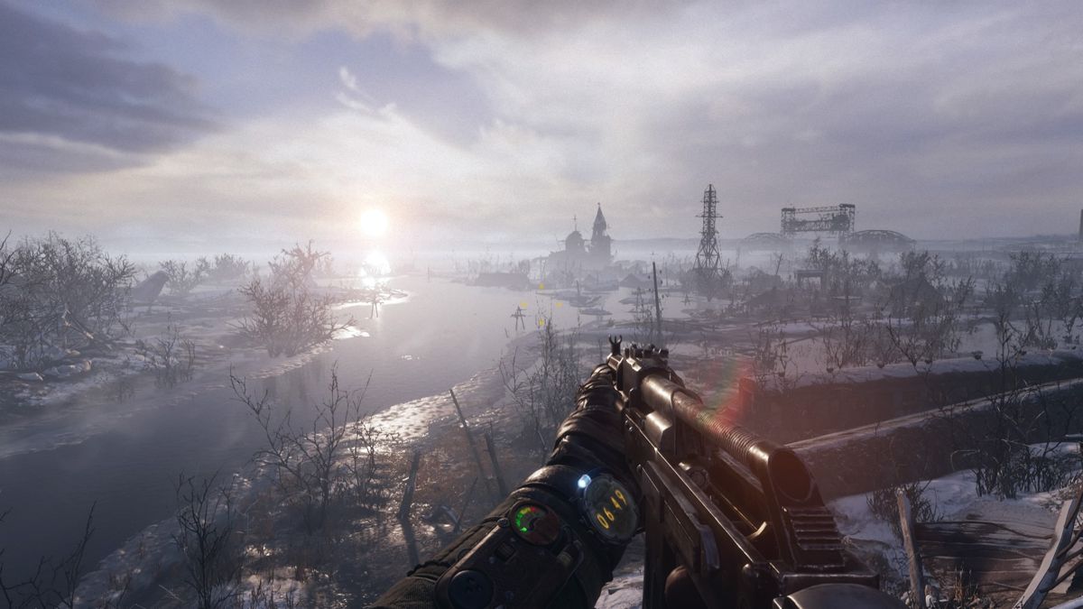 Metro: Exodus (PlayStation 4) screenshot: Next stop is a village on the Volga river