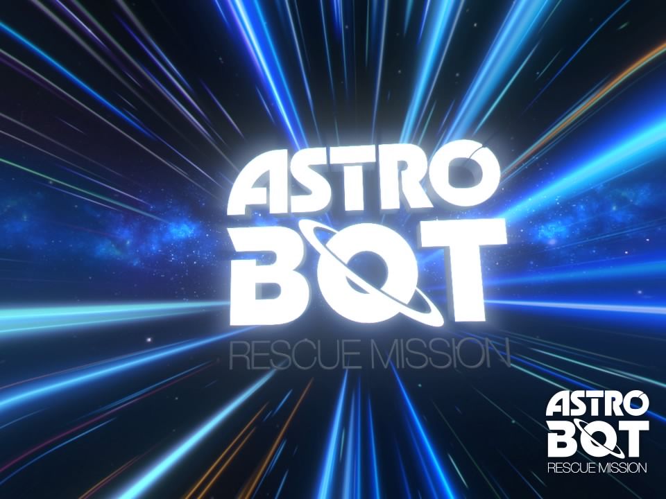 Astro Bot: Rescue Mission (PlayStation 4) screenshot: Title screen