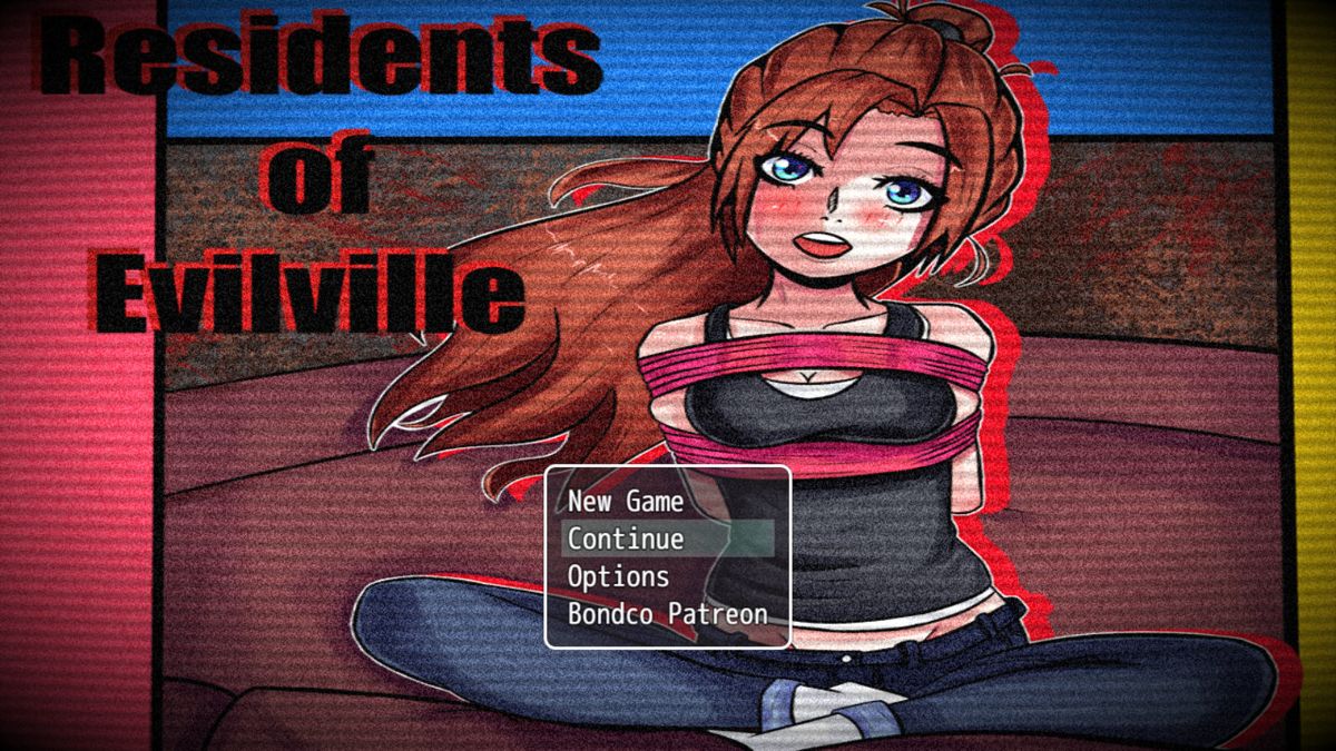 Residents of Evilville (Windows) screenshot: Title screen