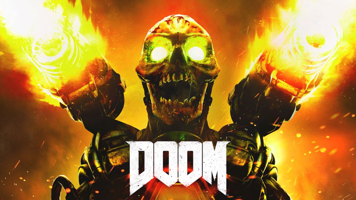 Doom (PlayStation 4) screenshot: Splash screen