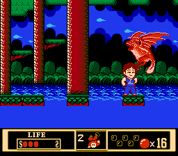 Screenshot of Jackie Chan's Action Kung Fu (NES, 1990) - MobyGames