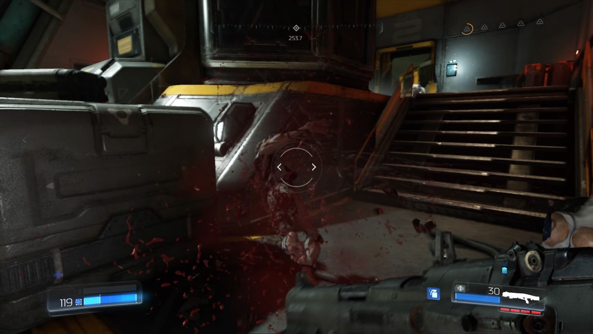 Doom (PlayStation 4) screenshot: Yes, this used to be a demon