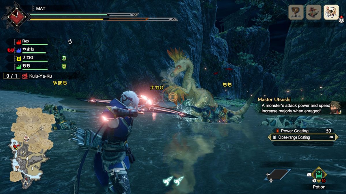 Screenshot of Monster Hunter: Rise (Nintendo Switch, 2021) - MobyGames