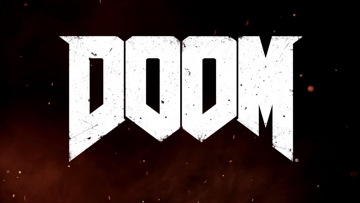Doom (PlayStation 4) screenshot: Opening title