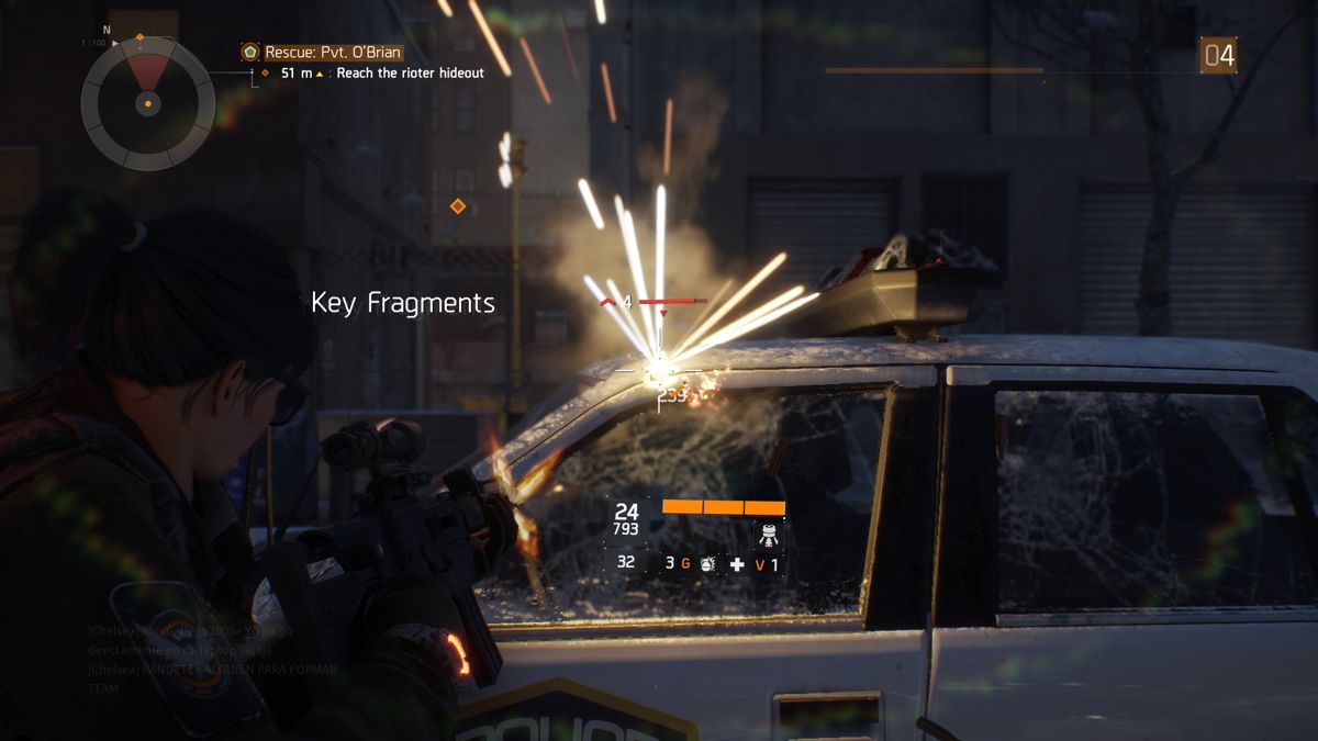 Tom Clancy's The Division (Windows) screenshot: Poor car.