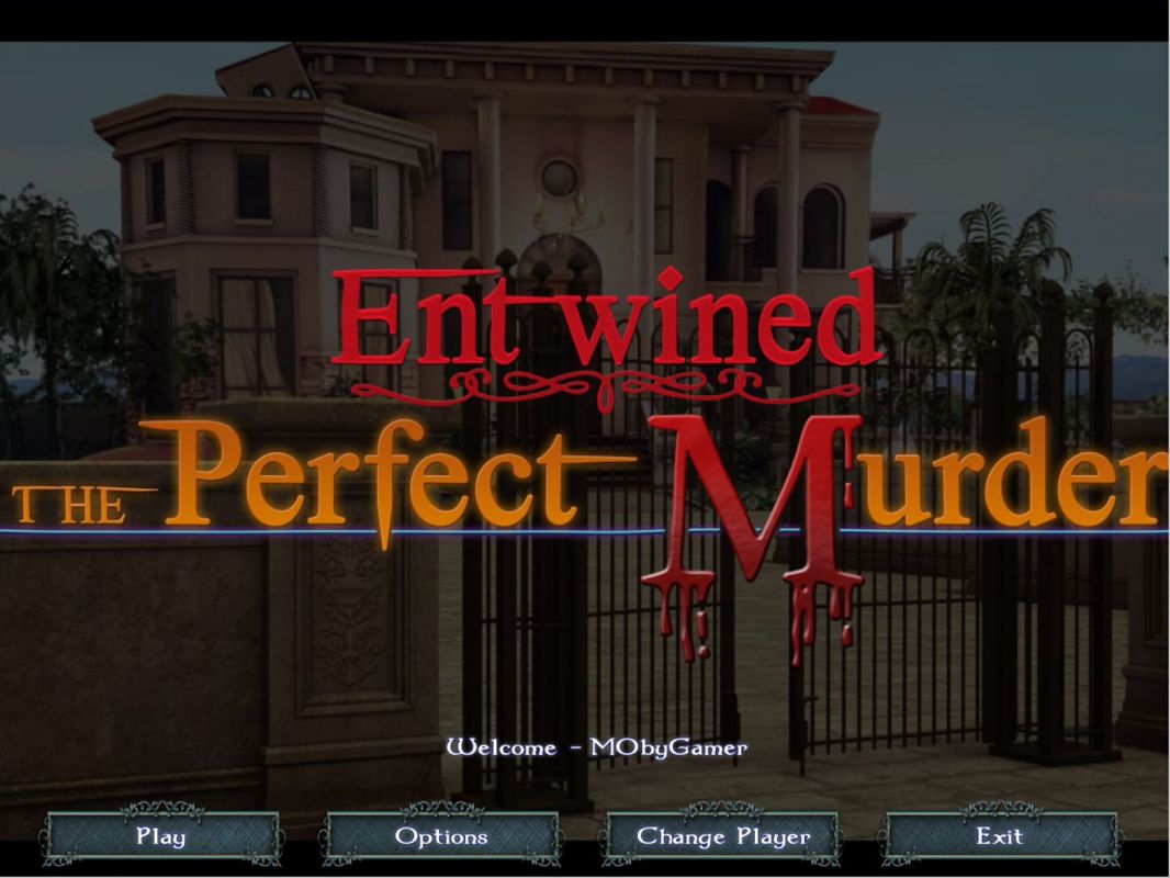 Entwined: The Perfect Murder (Windows) screenshot: The title screen