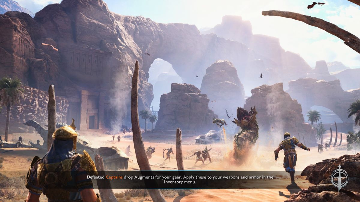 Middle-earth: Shadow of War - Desolation of Mordor (PlayStation 4) screenshot: Loading screen