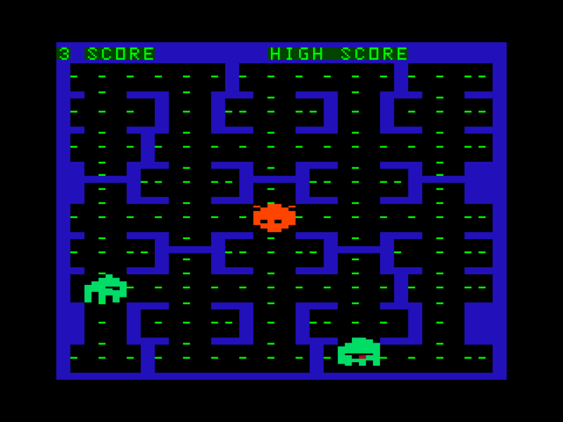 Screenshot of Cyclops (TRS-80 CoCo, 1983) - MobyGames