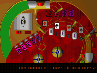 Total Pinball 3D (DOS) screenshot: Jackpot table - Lo-res 320x240