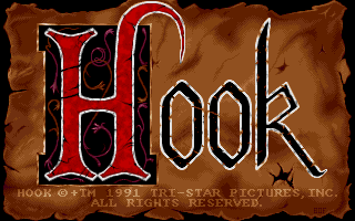 Hook (DOS) screenshot: Title Screen