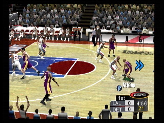 ESPN NBA 2K5 (Xbox) screenshot: In-game