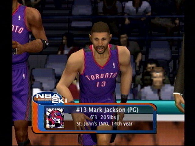 NBA 2K1 (Dreamcast) screenshot: Pre-game introductions