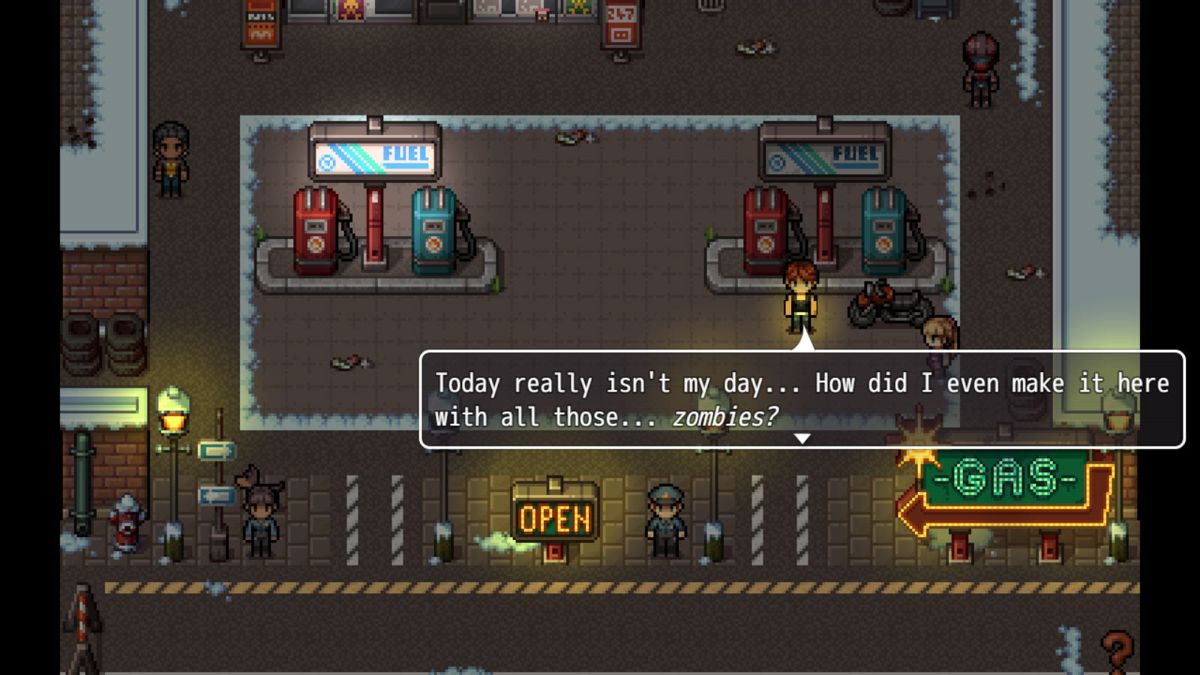 Residents of Evilville (Windows) screenshot: Start of the game