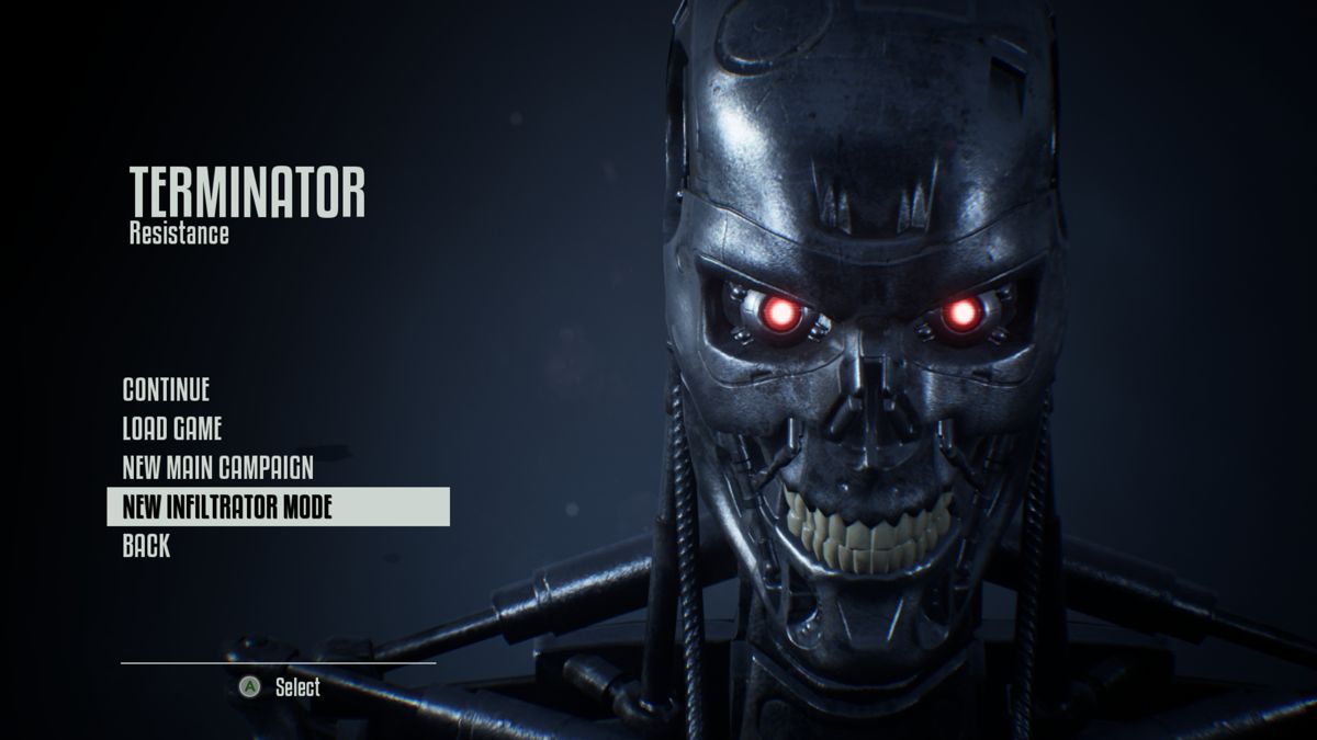 Terminator: Resistance (Windows) screenshot: Infiltrator mode lets you play as a Terminator.