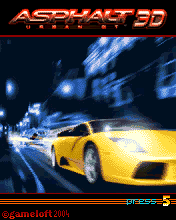 Asphalt: Urban GT (BREW) screenshot: LG 535 version Non-Java version