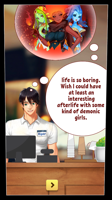 Sinful Puzzle: Dates Inferno (Browser) screenshot: Intro
