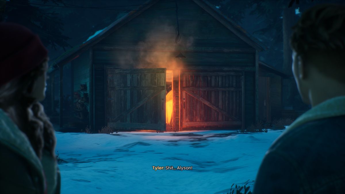 Tell Me Why (Xbox One) screenshot: Episode 2: The garage is on fire