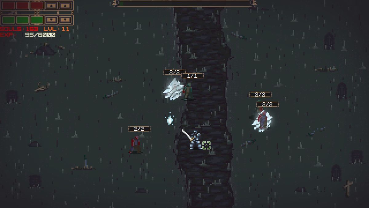 Slash or Die (Windows) screenshot: Start of the game