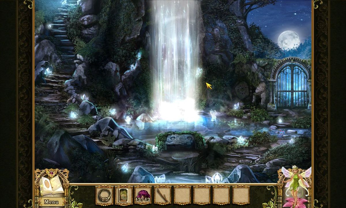 Awakening: Moonfell Wood (Windows) screenshot: The artwork is quite pretty<br><br>Big Fish demo