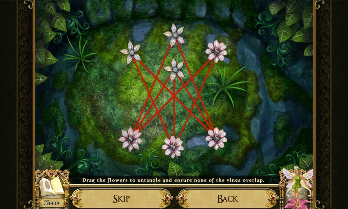 Awakening: Moonfell Wood (Windows) screenshot: There are at least five levels of this puzzle, each pattern being more difficult than the last<br><br>Big Fish demo